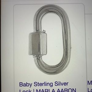 Silver Marla Aaron baby lock